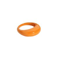 Fashion Geometric Candy Color Copper Ring Wholesale main image 3