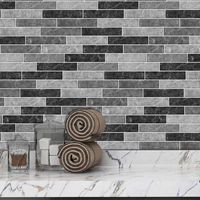 Fashion Simple Striped Tile Renovation Wallpaper main image 2