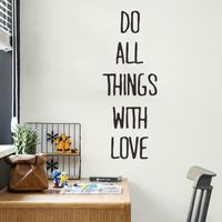 Fashion English Letters Room Wall Decoration Wall Sticker main image 4