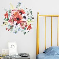 Retro Flower Bedroom Living Room Porch Wall Stickers main image 1