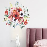Retro Flower Bedroom Living Room Porch Wall Stickers main image 3