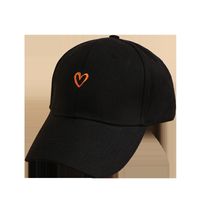 Korean Fashion Love Wide-brimmed Baseball Cap main image 3