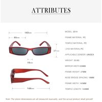 Fashion Small Frame Sunglasses Wholesale main image 4