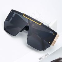 أزياء كبير إطار واحدة قطعة النظارات الشمسية الجملة main image 6