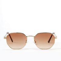 Wholesale Fashion Metal Oval Sunglasses main image 4