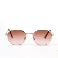 Wholesale Fashion Metal Oval Sunglasses main image 6