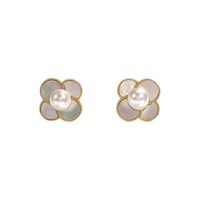 Boucles D&#39;oreilles De Petites Fleurs De Perles De Mode En Gros main image 6