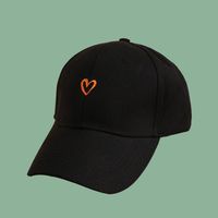 Korean Fashion Love Wide-brimmed Baseball Cap sku image 4