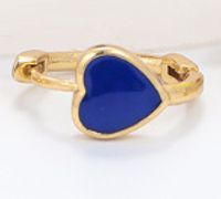 Fashion Heart-shaped Multicolor Oil Drop Earrings Wholesale sku image 4