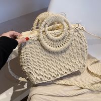Fashion Straw Portable Basket Bag main image 3