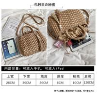 Fashion Straw Woven Messenger Tassel Bag main image 6