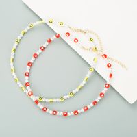 Fashion New Creative Heart-shaped Smiley Face Necklace main image 3