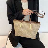 Korean Large-capacity Straw Bag main image 4