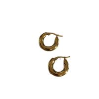 Simple Round Stainless Steel Hoop Earrings main image 6