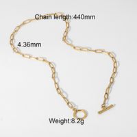Fashion Leisure Rectangle Vacuum Stainless Steel Necklace main image 5