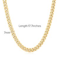 Einfacher Stil Tier Rostfreier Stahl Überzug Vergoldet Halskette sku image 5