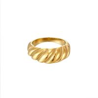 Stainless Steel Inlaid Shell Gold Plated sku image 1