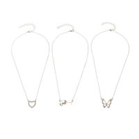 Children Butterfly Goblet Love Creative Cute Heart Necklace main image 6