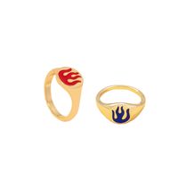 Fashion Flame Ring Women Wholesale Women's Alloy Rings main image 6