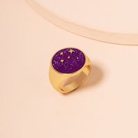 Fashion Five-pointed Star Ring Hip-hop Women's Rings main image 2