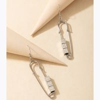 Fashion New Simple Style Creative Pin Dice Earrings main image 3