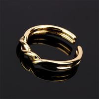 Wholesale Fashion Twist-shaped Opening Adjustable Ring main image 5