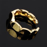 Fashion Golden Stitching Open Ring Wholesale main image 4