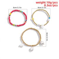 Bohemian Mixed Color Bead Imitation Pearl Multi-layer Bracelet main image 5