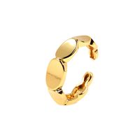 Fashion Golden Stitching Open Ring Wholesale sku image 1