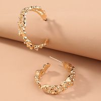 Fashion Style Special-shaped Geometric Retro C-shaped Earrings main image 1