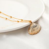 Simple Natural Shell Pendant Clavicle Chain sku image 20