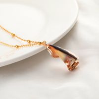 Simple Natural Shell Pendant Clavicle Chain sku image 16