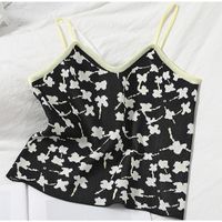 Women&#39;s Floral Knitted Camisole main image 4