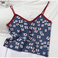 Women&#39;s Floral Knitted Camisole main image 5