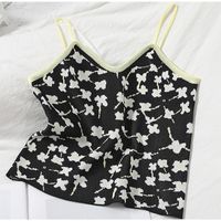 Women&#39;s Floral Knitted Camisole sku image 3