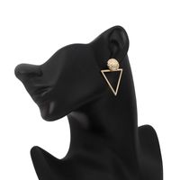 Großhandel Mode Asymmetrische Dreieck Ohrringe main image 5