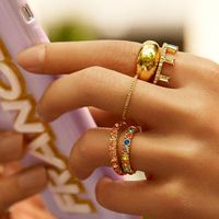 Wholesale Fashion Inlaid Diamond Crown Ring main image 1