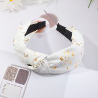 Korean Fabric Double Veil Wide-brimmed Headband Wholesale main image 3