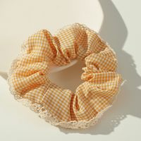 Wholesale Korean Lace Lattice Hair Scrunchies main image 4