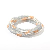Bracelet En Cristal De Couleur Créative Multicouche Avec Perles Miyuki À La Mode main image 6