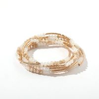 Bracelet En Cristal De Couleur Créative Multicouche Avec Perles Miyuki À La Mode main image 3