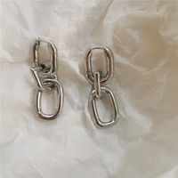 Wholesale Retro Gold Chain Link Tassel Earrings sku image 2