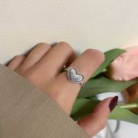 Fashion Heart-shape Alloy Ring Wholesale main image 5