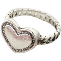 Fashion Heart-shape Alloy Ring Wholesale main image 3