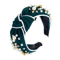 Fashion Wide-brimmed Pearl Headband Wholesale main image 6