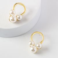 Vente En Gros Boucles D'oreilles Fashion Pearl main image 1