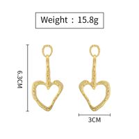 Wholesale Fashion Peach Heart Earrings main image 7
