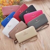 Fashion Deer Head Long Multifunctional Embroidered Portable Wallet Wholesale main image 1