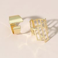 Wholesale Fashion Geometric Alloy 2-piece Ring main image 4