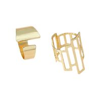 Wholesale Fashion Geometric Alloy 2-piece Ring main image 6